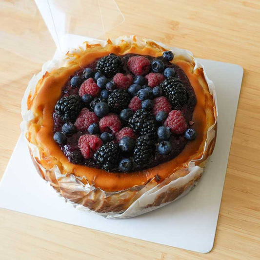 Cheesecake - Con frutos rojos 8 a 10 porciones