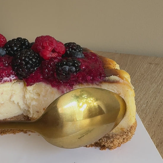 tarta de queso y frutos rojos cheesecake