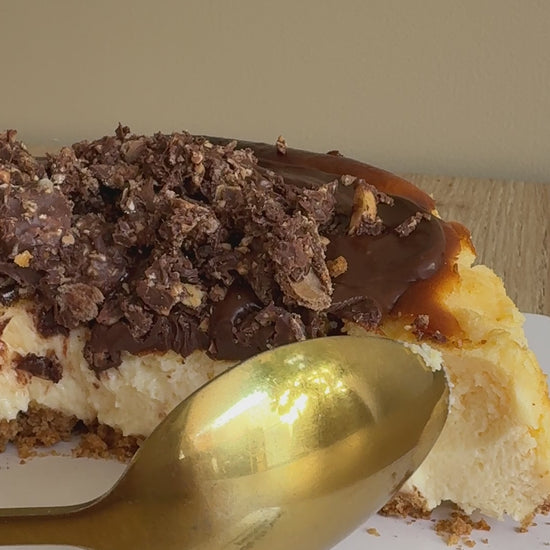 tarta de queso vasca de nutella
