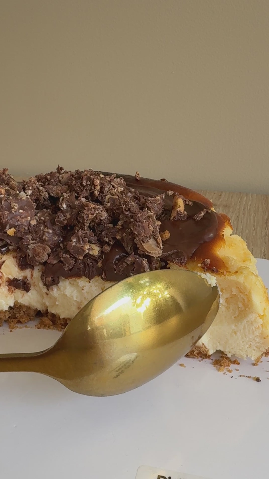 tarta de queso vasca de nutella